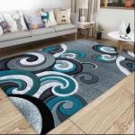 Design Carpet Rug Non-slip Soft Felt