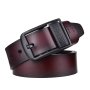 Men's Genuine Leather Belt Pin Buckle Belt Waist Strap Ideal Choice For Gifts