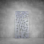 Wall Art D050 - 2000 X 1000 X 20 Indoor Matt White Cool White