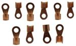 Solarix Non Insulated Copper Battery Cable Lug 25