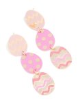 Goldair Gold Easter Egg Drop Earrings