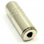 6.3MM Inline Mono Jack Female Metal - Inline Female Metal