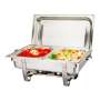 Zs - 16L Stainless Steel Double Tray Chafing Dish - Food Warmer