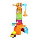 Bburago Junior Stacking Crane With Volvo Dump Truck