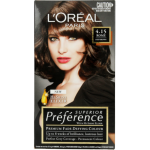 L'Oreal Preference Superior Hair Colour Deep Brown 1 Application