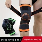1PC Breathable Compression Knee Brace For Sports Gym Hiking And Joint Support - High Elastic Knee Pad Protector For Fitness Weig