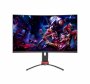 JVC 32-Inch QHD Curved Gaming Monitor - Adjustable Screen