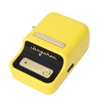 B21 Portable Thermal Label Bluetooth Printer Yellow