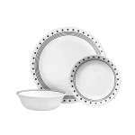 City Block 18 Piece Dinner Set White