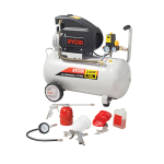 Ryobi Compressor 50L + Spray Gun Kit