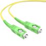 Fiber Optic Network Cable 5M Sc/apc Single Yellow Internet Cable