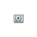 Composable Link Greek Eye Sterling Silver
