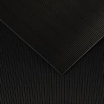 Corrugated 50CMX70CM 300G Black Canson Roll