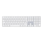 Apple Magic International English Keyboard With Numeric Keypad Silver MXCJ3Z A