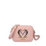 Colorful Heart Crossbody Bag -powder