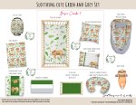 Cot Duvet Bedding Slotthing Cute Green And Grey Set Neutral Sloth