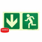 Parrot Photoluminescent 190MM E3 Safety Sign