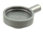 Parts Minifigure Utensil Frying Pan 4528 - Flat Silver