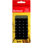 School Black 8 Digit Electronic Calculator