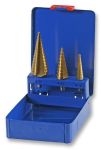 Step Drill Bit Set - 3 Piece