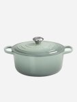 Le Creuset Signature Round Casserole Sea Salt 26CM