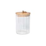 Wave Glass Storage Jar - 500ML