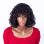 Ruby Love Hair Deep Wave Fringe Wig 12 Inch