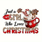 Christmas Tree Diy Iron-on Transfer Sticker - Festive Heat Press Decal For T-shirts Jackets Jeans Polyester Multicolor