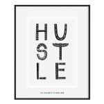 Hustle Art Print - A3 Unframed 420MM X 297MM