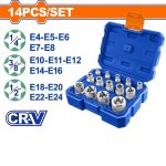14 Piece E-type Socket Set WST3D14