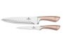Stainless Steel Knife Set - Rose Gold Metallic 2 Piece