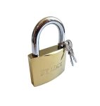 Nt Tools - Brass Padlock 50MM - 3 Keys Boxed