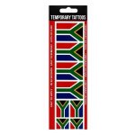 Temporary Sa Flag Tattoos Pack Of 8