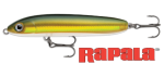 Rapala Skitter V. Rattling Topwater Lure Gold Olive _ - Solomons Tackle