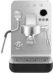 Smeg Matt Black Espresso Manual Coffee Machine - EMC02BLMEU