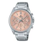 Casio - Mens Silver Leisure Metal Strap WATCH-EFV-650D-4AVUDF