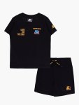 Boys Look For The Star 2 Piece Set In Black - Black 13 To 14