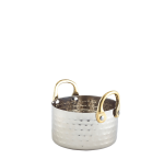 Genware MINI Hammered Copper Casserole Dish 9.2X5CM