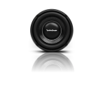 Rockford Fosgate T1S2-10P Power Series 10" T1 Slim 2 Svc Subwoofer For Ported Enclosures