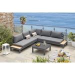 Six Seater Corner Patio Lounge Set