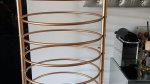 XL Spiral Hijab Stand Gold