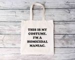This Is My Costume Tote Bag