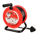 Masterplug Light Duty 20M Extension Cable Reel - 4 Socket Without Switch