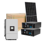 Canadian Solar 8KVA Deye Hybrid Inverter & 5.1KW Revov B100 With 8 X 595W Ja Panels