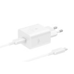 Samsung 45W Wall Charger With Type-c Cable 1-PORT White