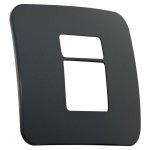 Two Module Cover Plate 1 Double 1 Single - Gun Metal - Buy Online At 7 Triple 7