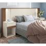 Bourbon Headboard & Pedestals