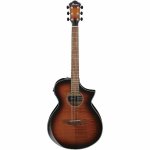 Ibanez AEWC400-AMS Acoustic Guitar W Eq : Amber Sunburst High Gloss