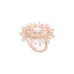 SWAROVSKI Sunshine-ring Lrg Czwh cry ros 52