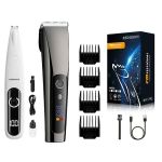 Dog Clippers With LED Display-dog Grooming Kits With Trimmer
